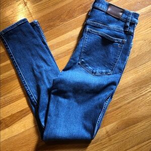 Women’s Madewell skinny jeans